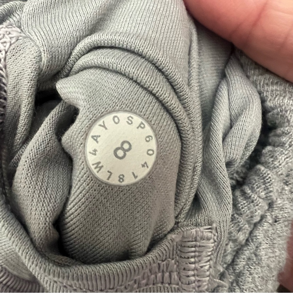 Lululemon On Repeat Jacket Full Zip Longline Grey Funnel Neck Size 8 $128 - Picture 11 of 11